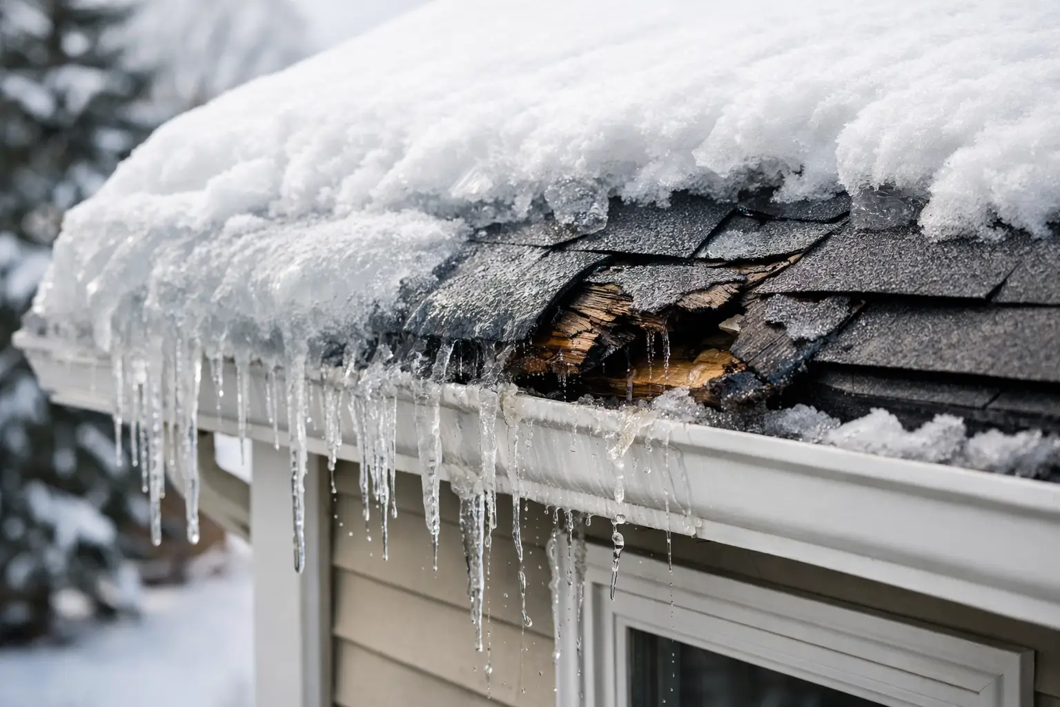 Ice Dam Roof Damage: What Homeowners Should Know
