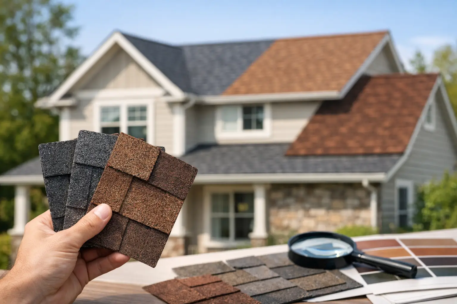 How to Choose Shingle Color for Your Home