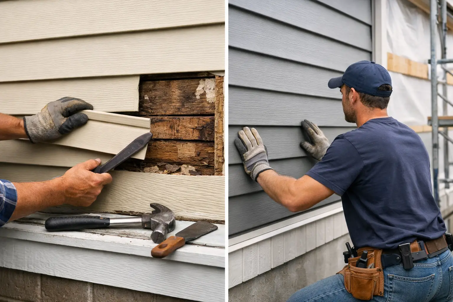 Siding Repair vs Replacement: What Makes Sense?