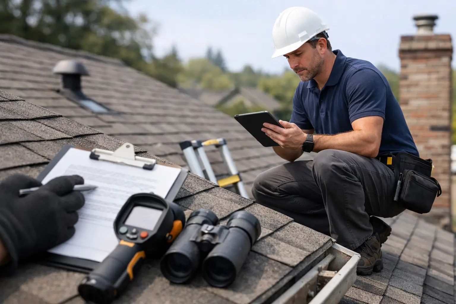 What Happens During a Roof Inspection Visit?