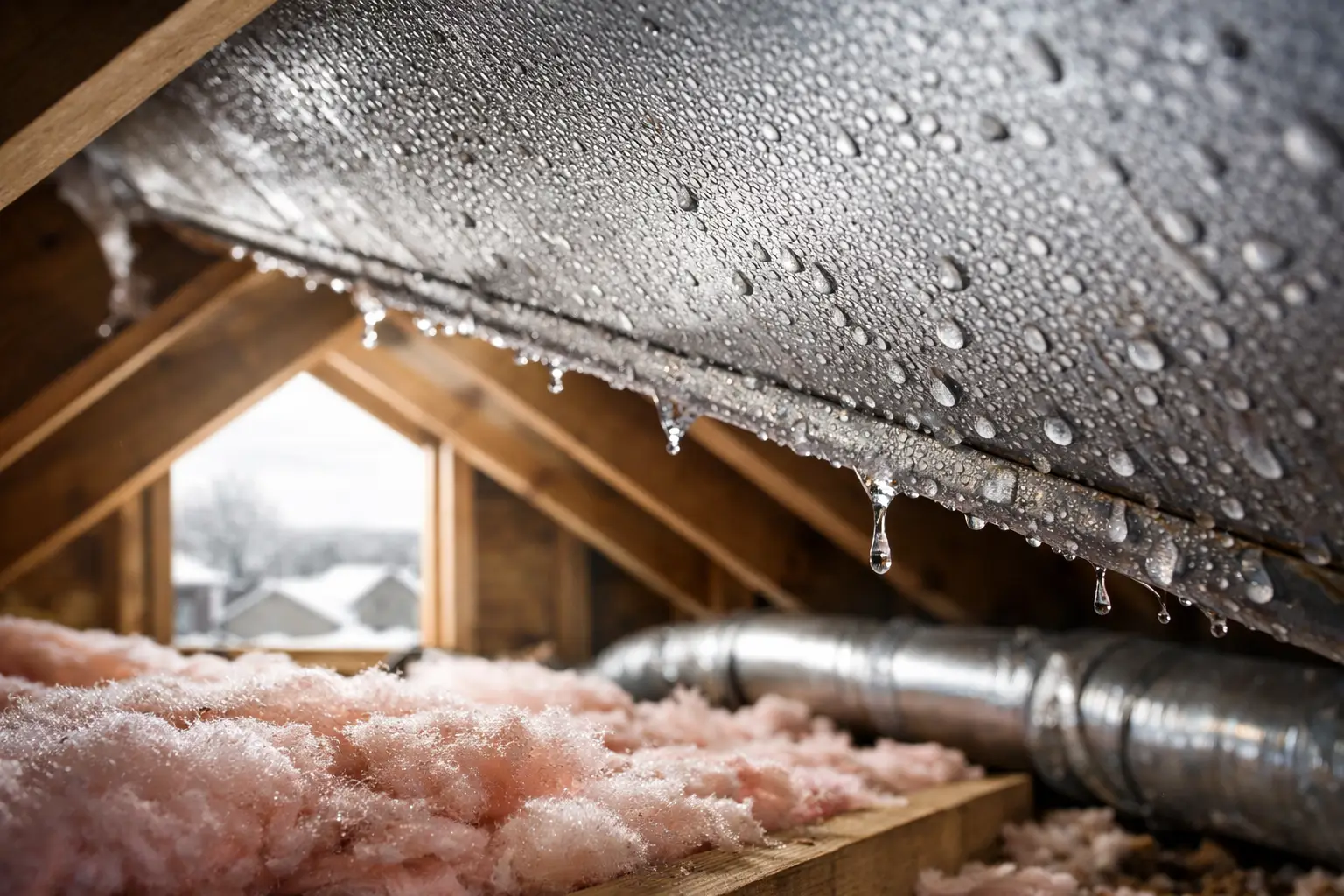 How to Stop Roof Condensation in Central NY