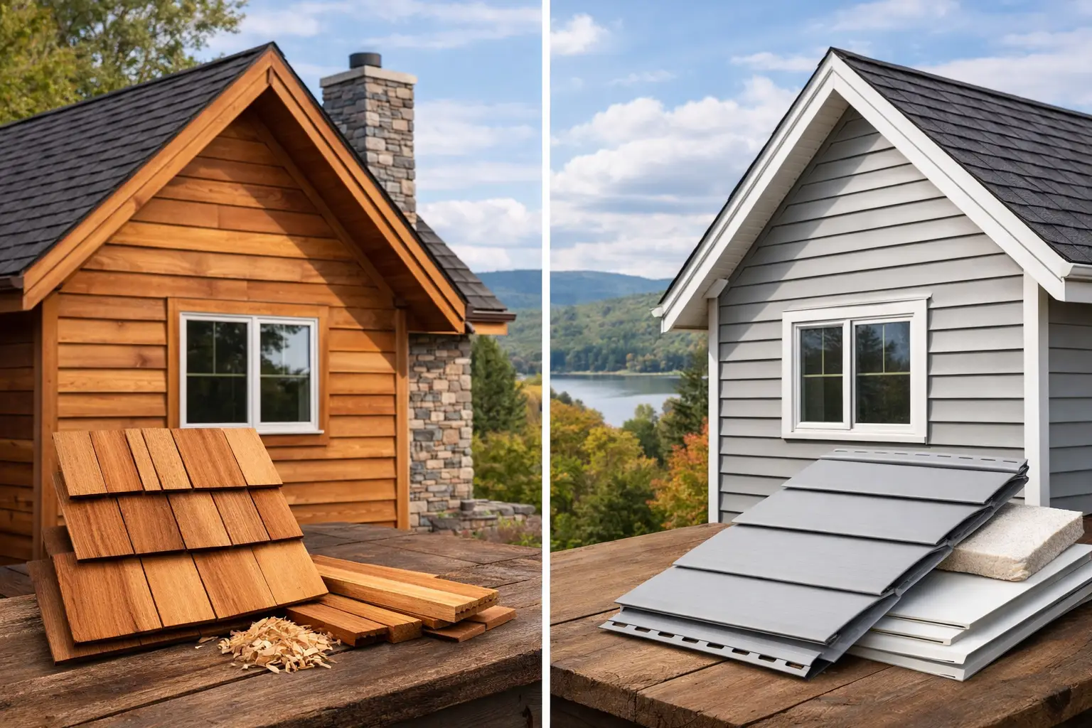 Cedar Siding Versus Vinyl for Central NY Homes