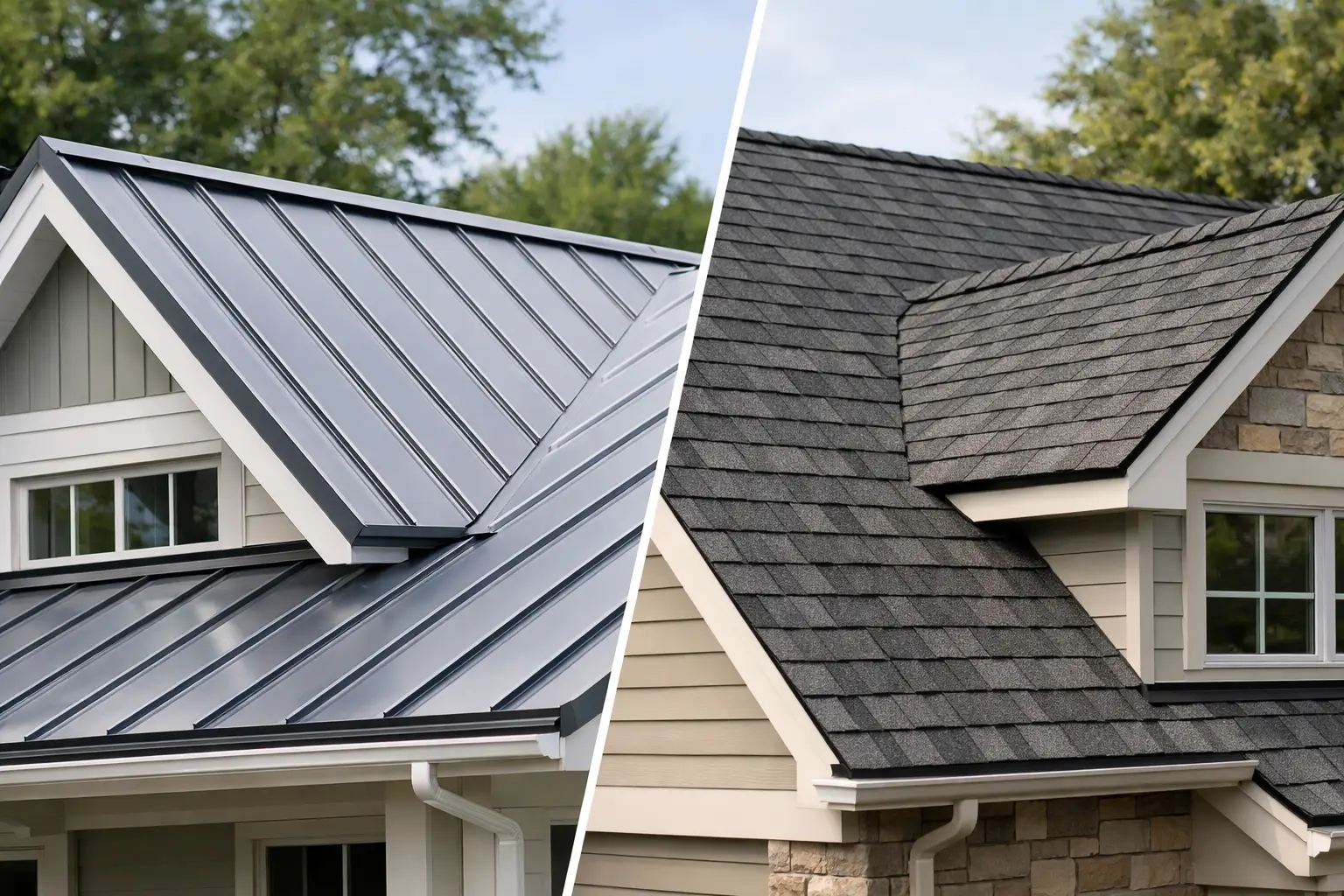 Metal Versus Asphalt Roofs: Which Fits Your Home?