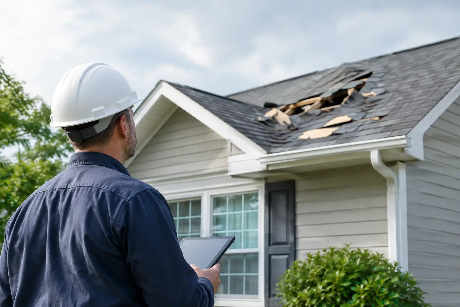 A Storm Damage Repair Example That Protects Your Home