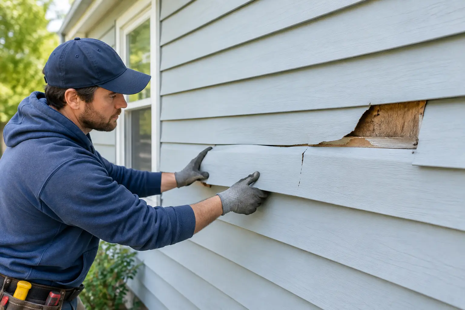 Can Damaged Siding Be Repaired? What to Know
