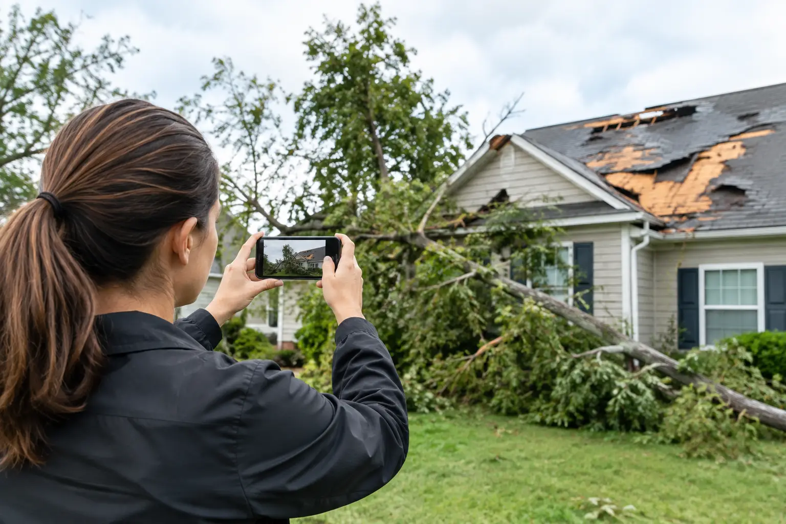 Storm Damage Documentation for Insurance Claims